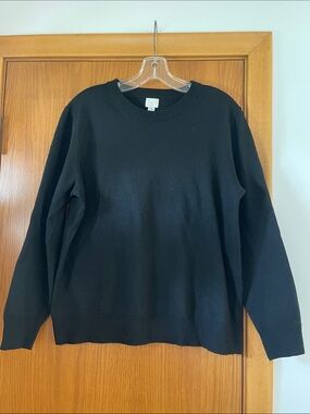 a new day Black Crewneck Sweater - Men's